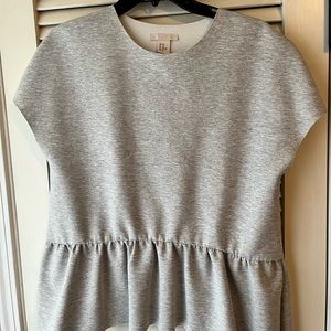H&M peplum top